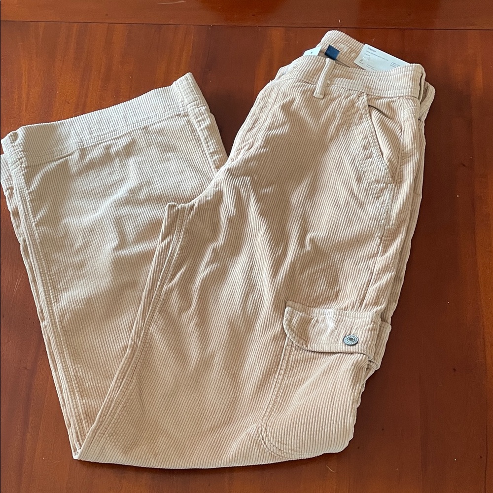 American Eagle Light Brown Corduroy Pants